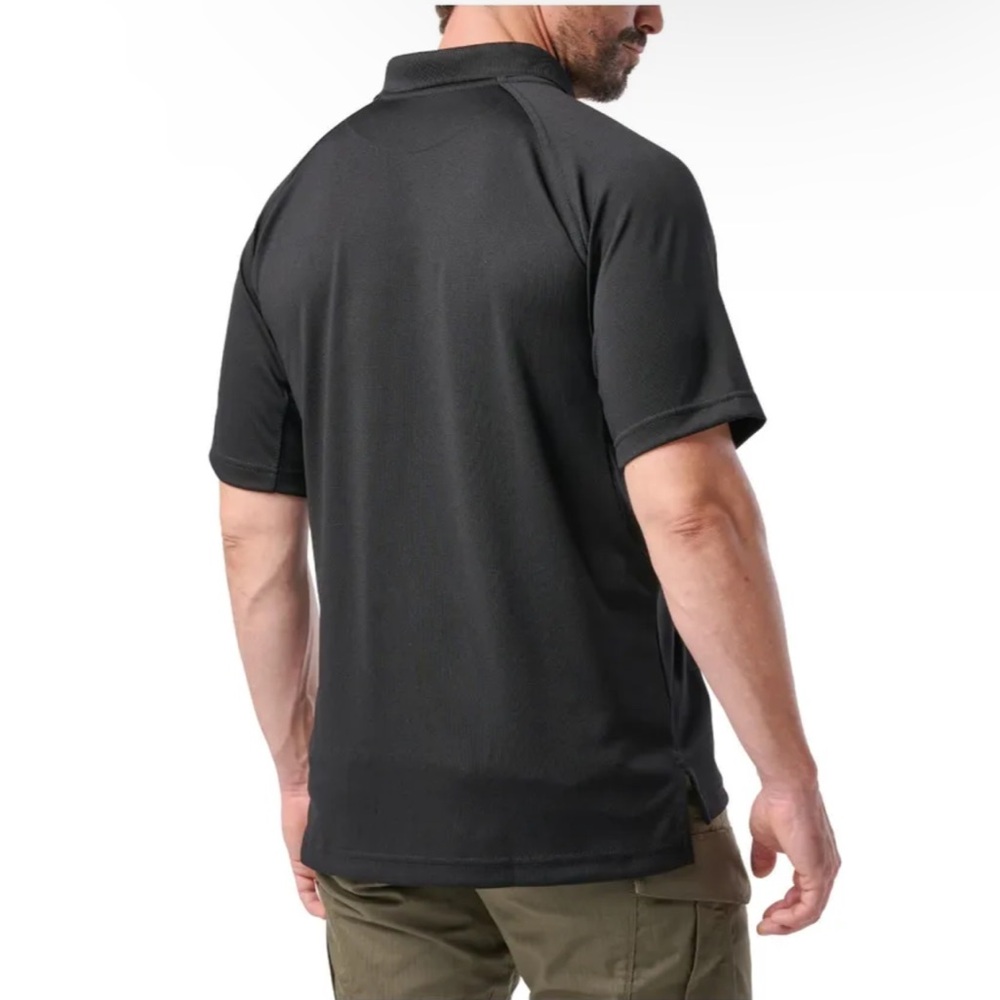 Men’s 5.11 Tactical Series Polo Black - Picture 4 of 16